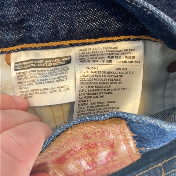 Levi’s 511 White Oak Cone Denim Jeans - Picture 12 of 12